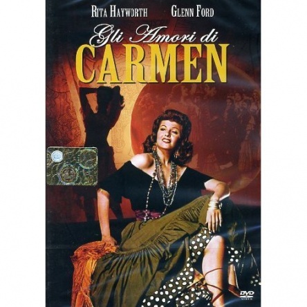 Locandina italiana DVD e BLU RAY Gli amori di Carmen 